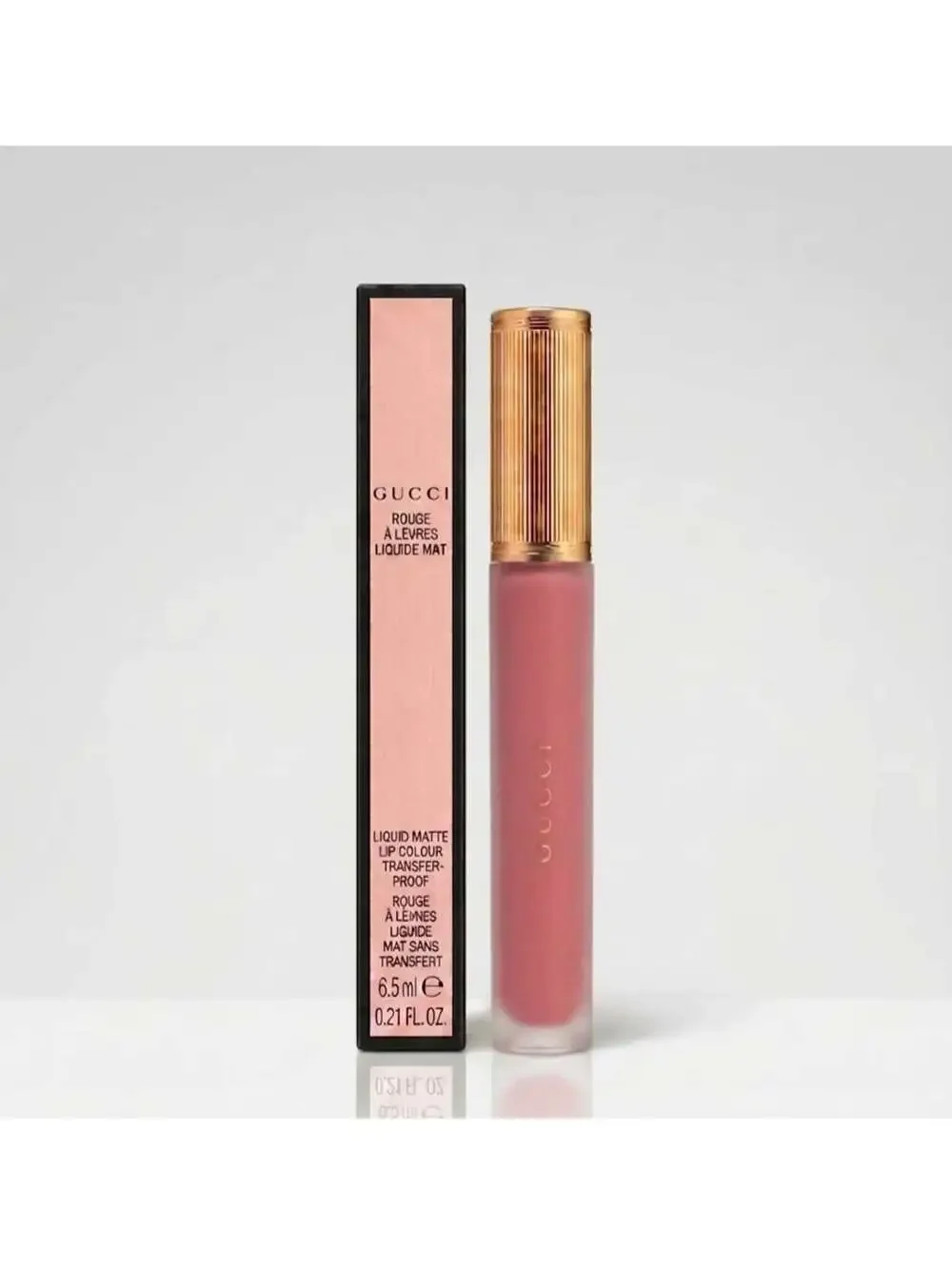 Gucci Rouge À Lèvres Liquide Mat 413 Cornelia Pink Liquid Matte Lipstick New